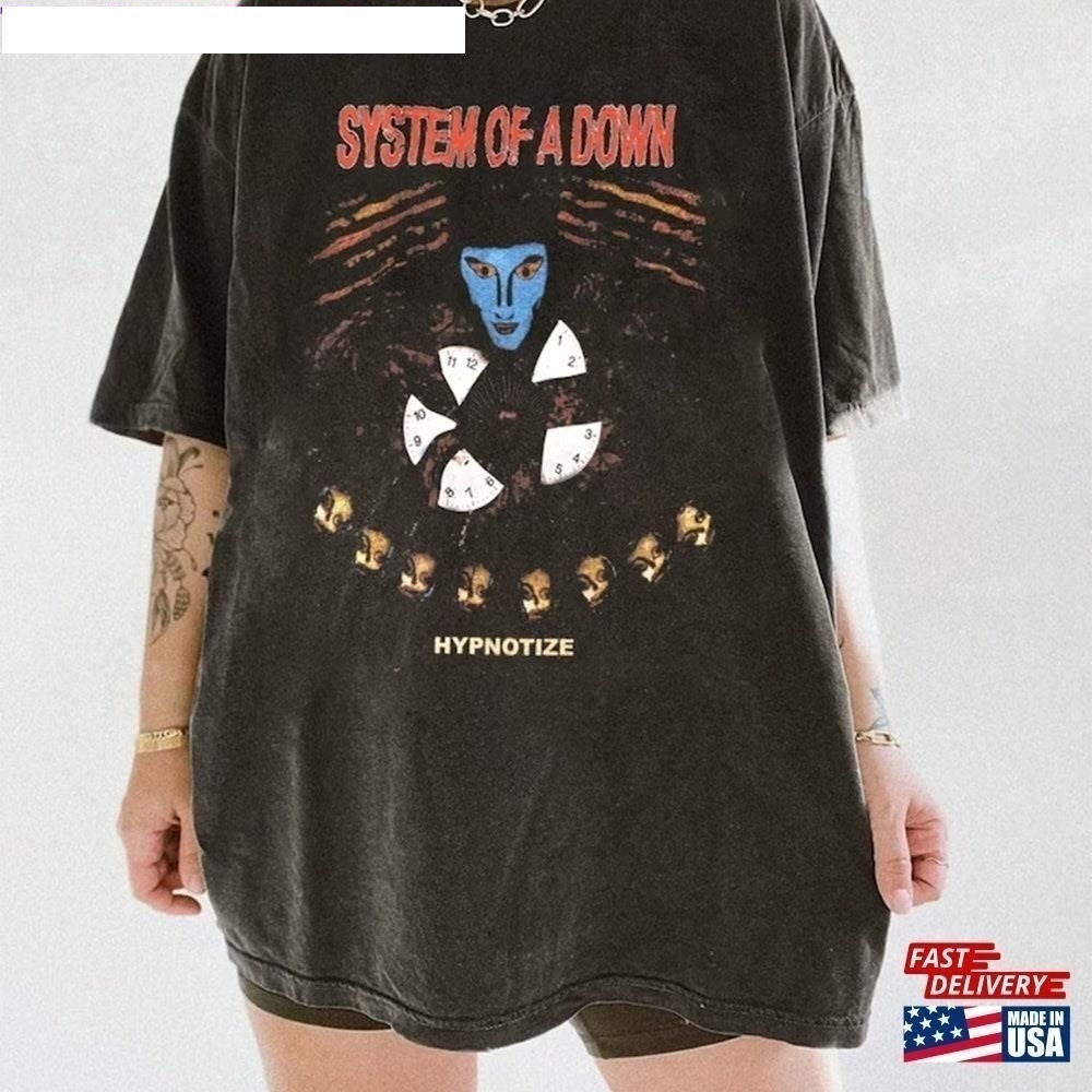Soad Tour Unisex Tshirt Gift For Fan System Of A Down Rock Music Band